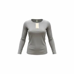 NWT Grey Long Sleeve Tissue Tee, XXL